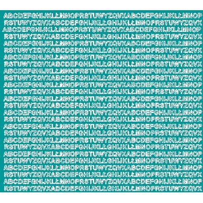 OEM Lettere Adesive Autoadesive Da 5 Mm, Colore Turchese Lucido OEM Lettere Adesive Autoadesive Da 5 Mm, Colore Turchese Lucido