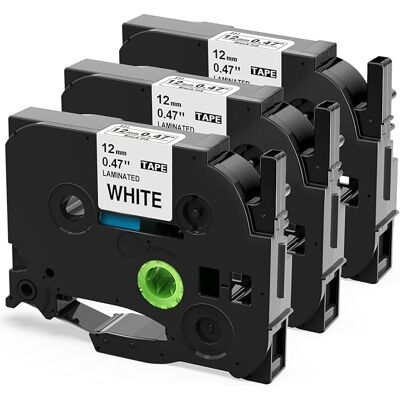 OEM 3x Upwinning Aze-231 Tze-231 12mm Compatibile Con Brother P-touch Pt-h110 H200 H100lb H107b H105 E110vp 1000 D210 Nastro Bianco Da 12mm 0.47, Ricarica Tze 12mm Nastro Compatibile Per Etichettatrice Br OEM 3x Upwinning Aze-231 Tze-231 12mm Compatibile Con Brother P-touch Pt-h110 H200 H100lb H107b H105 E110vp 1000 D210 Nastro Bianco Da 12mm 0.47, Ricarica Tze 12mm Nastro Compatibile Per Etichettatrice Br