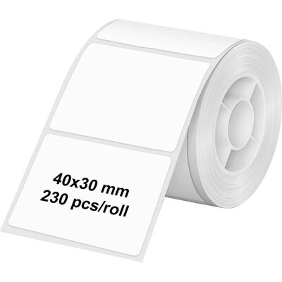 Olympia 6320 Rotolo Di Etichette 40 X 30 Mm Carta Termica Bianco 1 Pz. Etichetta Universale Olympia 6320 Rotolo Di Etichette 40 X 30 Mm Carta Termica Bianco 1 Pz. Etichetta Universale