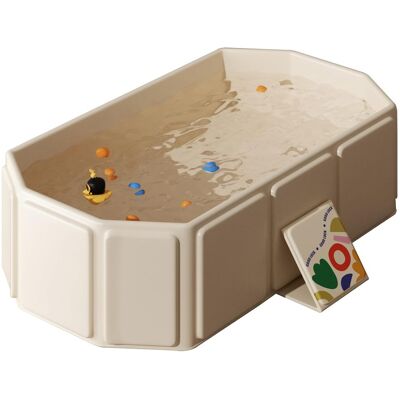 OEM Baignoire Pliable Pour Bébé Nourrisson Et Tout-petit Base Antidérapante Rangement Facile Parfaite Pour Petits Espaces Blanche - Autres OEM Baignoire Pliable Pour Bébé Nourrisson Et Tout-petit Base Antidérapante Rangement Facile Parfaite Pour Petits Espaces Blanche - Autres