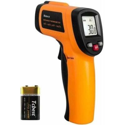 OEM Termometro A Infrarossi Senza Contatto Trimec – Intervallo Da -50 °c A 400 °c, Display Lcd Retroilluminato, Puntatore Laser, Uso Industriale OEM Termometro A Infrarossi Senza Contatto Trimec – Intervallo Da -50 °c A 400 °c, Display Lcd Retroilluminato, Puntatore Laser, Uso Industriale