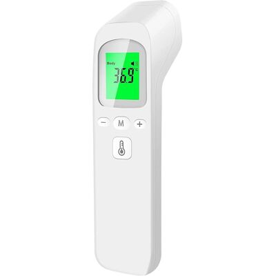 OEM Termometro Frontale Per Neonati E Adulti, Termometri Medici E Accessori, Termometro A Infrarossi Senza Contatto Con Schermo Lcd, Modalità Silenziosa, Avviso Febbre, Conversione Digitale ℃/℉ OEM Termometro Frontale Per Neonati E Adulti, Termometri Medici E Accessori, Termometro A Infrarossi Senza Contatto Con Schermo Lcd, Modalità Silenziosa, Avviso Febbre, Conversione Digitale ℃/℉