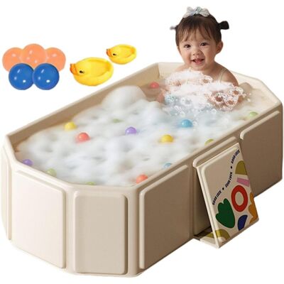 OEM Vaschetta Grande Per I Più Piccoli Baby Baby Vasca Da Bagno Pieghevole Per Bambini, Vasca Da Bagno Pieghevole Grande Per Bambini, Lavabo Doccia Portatile, Include 5 Palline, 2 Papere, Pieghevole OEM Vaschetta Grande Per I Più Piccoli Baby Baby Vasca Da Bagno Pieghevole Per Bambini, Vasca Da Bagno Pieghevole Grande Per Bambini, Lavabo Doccia Portatile, Include 5 Palline, 2 Papere, Pieghevole