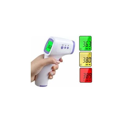 OEM Termometro Frontale A Infrarossi Medical, Termometro Senza Contatto Per Adulti, Bambini E Neonati, Display Lcd Con Indicatori A Colori, Opzione Acustica E 32 Slot Di Memoria - Crezuo OEM Termometro Frontale A Infrarossi Medical, Termometro Senza Contatto Per Adulti, Bambini E Neonati, Display Lcd Con Indicatori A Colori, Opzione Acustica E 32 Slot Di Memoria - Crezuo