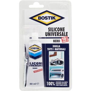 Bostik Silicone 60 Ml Nero - 12 Pz Bostik Silicone 60 Ml Nero - 12 Pz