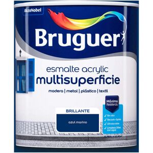 BRUGUER Smalto Acrilico Multisuperficie Blu Navy Brillante 0,750 L 5057548 BRUGUER Smalto Acrilico Multisuperficie Blu Navy Brillante 0,750 L 5057548