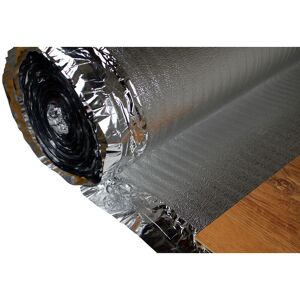 HEXIM Isolamento Acustico Da Impatto Per Pavimenti In Legno, Riscaldamento Silver Plus: 25 Metri Quadrati, 3 Mm HEXIM Isolamento Acustico Da Impatto Per Pavimenti In Legno, Riscaldamento Silver Plus: 25 Metri Quadrati, 3 Mm