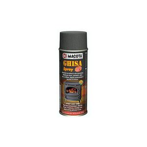 MACOTA Ghisa spray vernice ad alte temperature 600°C per Stufe Caminetti 400 ml -