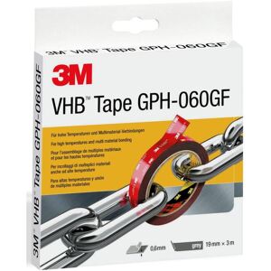 3M - Gph-060f19-3 Nastro Adesivo Grigio (l X L) 3 M X 19 Mm 1 Pz. 3M - Gph-060f19-3 Nastro Adesivo Grigio (l X L) 3 M X 19 Mm 1 Pz.