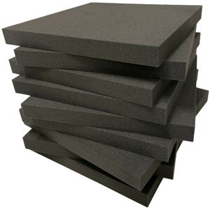 ZSTYLE - Pannelli Fonoassorbenti Lisci 50x50x5 Cm Fonoassorbenti Insonorizzanti Piramidale Per Correzione Audio In Poliuretano Isolamento Acustico Dj ZSTYLE - Pannelli Fonoassorbenti Lisci 50x50x5 Cm Fonoassorbenti Insonorizzanti Piramidale Per Correzione Audio In Poliuretano Isolamento Acustico Dj