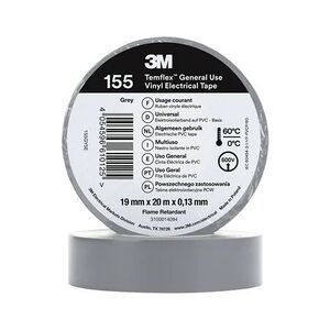 Nastro isolante Temflex 155 PVC 19mm x 20m - Nastro di isolamento Nastro isolante Temflex 155 PVC 19mm x 20m - Nastro di isolamento