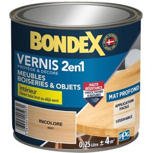 Bondex Vernis Incolore Mat 250ml - Bondex Vernis Incolore Mat 250ml -