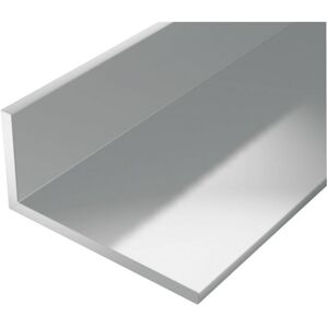 ALBERTS - 40X20X2000MM - Alluminio - argentato anodizzato - profilo angolare ALBERTS - 40X20X2000MM - Alluminio - argentato anodizzato - profilo angolare