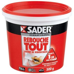 SADER Rebouche Tout Pate 500 Gr - SADER Rebouche Tout Pate 500 Gr -