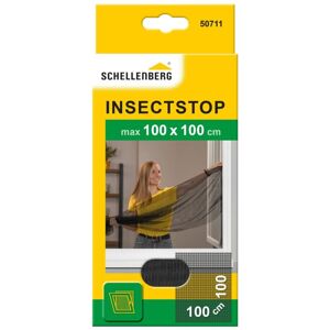 Schellenberg 50711 Zanzariera Finestra Per Finestre Fino A 100 X 100 Cm, Zanzariere Senza Perforazione, Incl. Nastro Di Fissaggio, Antracite Schellenberg 50711 Zanzariera Finestra Per Finestre Fino A 100 X 100 Cm, Zanzariere Senza Perforazione, Incl. Nastro Di Fissaggio, Antracite
