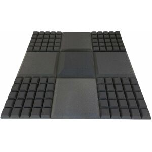 ZSTYLE - Set Placche Pro B Fonoassorbenti Insonorizzanti Piramidale Per Correzione Audio In Poliuretano Isolamento Acustico Dj ZSTYLE - Set Placche Pro B Fonoassorbenti Insonorizzanti Piramidale Per Correzione Audio In Poliuretano Isolamento Acustico Dj