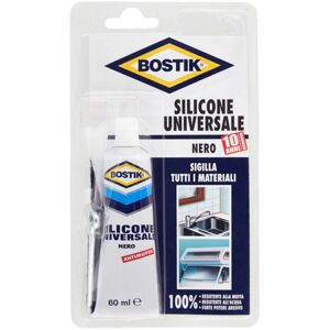 Bostik - Silicone Nero Sigillante Universale Tutti I Materiali - 60ml Bostik - Silicone Nero Sigillante Universale Tutti I Materiali - 60ml