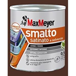 MAX MEYER Maxmeyer Smalto A Solvente Satinato Marrone R8016 0,125 L MAX MEYER Maxmeyer Smalto A Solvente Satinato Marrone R8016 0,125 L