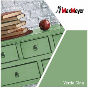 MAXMEYER - Smalto Satinato all'acqua Poliuretanico - Verde Cina - Enamel MAXMEYER - Smalto Satinato all'acqua Poliuretanico - Verde Cina - Enamel