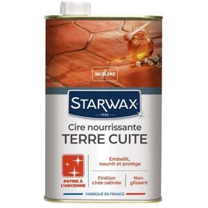 Starwax incolore 1L per terracotta e pietre cotte Starwax incolore 1L per terracotta e pietre cotte