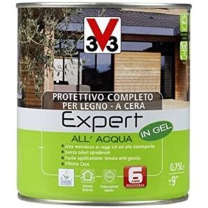 V33 Protettivo Ad Acqua Lt.0,75 Expert Noce Medio V33 Protettivo Ad Acqua Lt.0,75 Expert Noce Medio