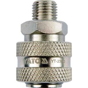 YATO Raccordo Rapido Femmina Filettatura Esterna 1/2" 2392 YATO Raccordo Rapido Femmina Filettatura Esterna 1/2" 2392