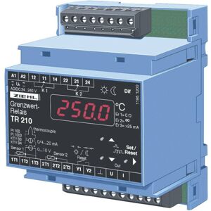 Ziehl TR 210 Regolatore di temperatura - -270 a 1820°C - Relè 5A Ziehl TR 210 Regolatore di temperatura - -270 a 1820°C - Relè 5A
