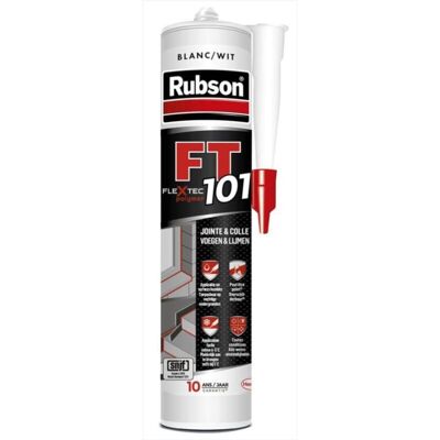 RUBSON - Ft 101 Sigillante Per Fessure Bianco 280 Ml - 2690756 RUBSON - Ft 101 Sigillante Per Fessure Bianco 280 Ml - 2690756