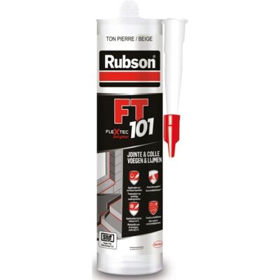 RUBSON - Ft 101 Stucco Per Crepe - 280 Ml - Pietra - 2707992 RUBSON - Ft 101 Stucco Per Crepe - 280 Ml - Pietra - 2707992
