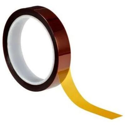 3M Nastro Adesivo Siliconico Antiaderente In Poliammide 5413 12 Mm X 33 M X 0,07 Mm Resistente Alle Alte Temperature 3M Nastro Adesivo Siliconico Antiaderente In Poliammide 5413 12 Mm X 33 M X 0,07 Mm Resistente Alle Alte Temperature