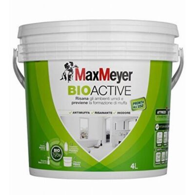 MAX MEYER Pittura Antimuffa Bioactive Lt.4 MAX MEYER Pittura Antimuffa Bioactive Lt.4