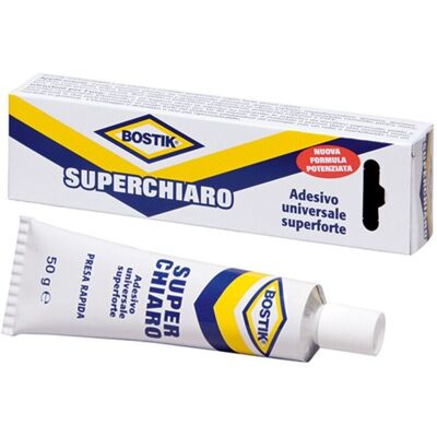 Bostik Adesivi Superchiaro Tubetto Gr. 50 Cf.24pz Bostik Adesivi Superchiaro Tubetto Gr. 50 Cf.24pz