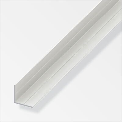 ALFER Angolare Lati Uguali 19,5 Pvc Bianco 1 Metro ALFER Angolare Lati Uguali 19,5 Pvc Bianco 1 Metro