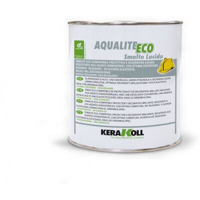 KERAKOLL Aqualite Eco Smalto Lucido Elastico Resistente Protettivo 0,75l KERAKOLL Aqualite Eco Smalto Lucido Elastico Resistente Protettivo 0,75l