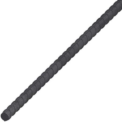 ALFER Barra Tonda Alettata Ø 6 Mm Nera 1 Mt ALFER Barra Tonda Alettata Ø 6 Mm Nera 1 Mt