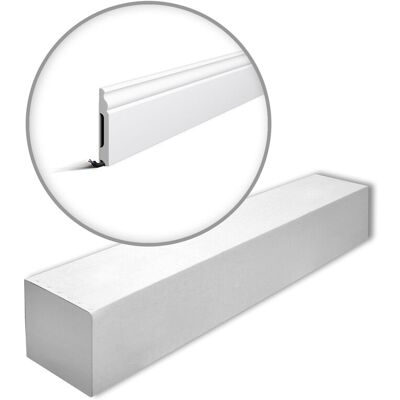 NMC - Fb2-box Wallstyl Noel Marquet 1 Scatola 10 Pezzi Battiscopa Design Classico Senza Tempo Bianco 20 M NMC - Fb2-box Wallstyl Noel Marquet 1 Scatola 10 Pezzi Battiscopa Design Classico Senza Tempo Bianco 20 M