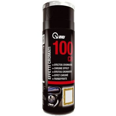 AMBRO-SOL Vernice Spray Smalto Effetto Cromato Vmd 100 Cr Prodotto Italiano Da 400 Ml AMBRO-SOL Vernice Spray Smalto Effetto Cromato Vmd 100 Cr Prodotto Italiano Da 400 Ml