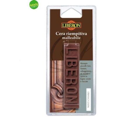 V33 Cera Riempitiva Liberon Malleabile Ml.50 Noce Chiaro V33 Cera Riempitiva Liberon Malleabile Ml.50 Noce Chiaro