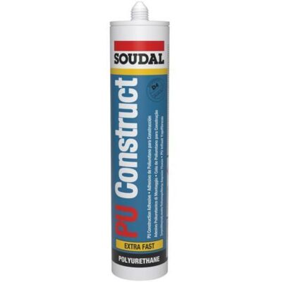 SOUDAL Adesivo Poliuretanico 'pu Construct D4' 310 Ml - Marrone SOUDAL Adesivo Poliuretanico 'pu Construct D4' 310 Ml - Marrone