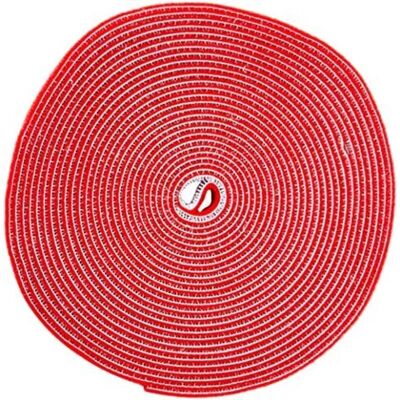 Startech - Com Bobina De 7,6m De Hook And Loop - Strisce Riutilizzabili De Hook And Loop - Nastro Per Cavi -- Avvolgimenti Regolabili De Panno Di Gestione De Cablaggio - Rosso Startech - Com Bobina De 7,6m De Hook And Loop - Strisce Riutilizzabili De Hook And Loop - Nastro Per Cavi -- Avvolgimenti Regolabili De Panno Di Gestione De Cablaggio - Rosso