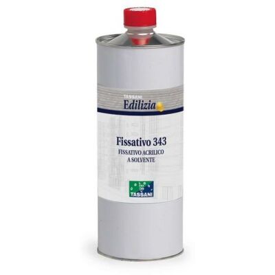 TASSANI Fissativo Isolante Acrilico A Solvente Lt.25 343 Sottofondo Pittura TASSANI Fissativo Isolante Acrilico A Solvente Lt.25 343 Sottofondo Pittura