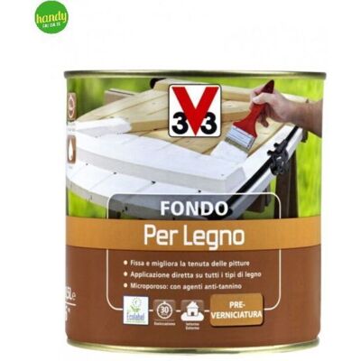 V33 Fondo Per Legno Lt.0,50 V33 Fondo Per Legno Lt.0,50
