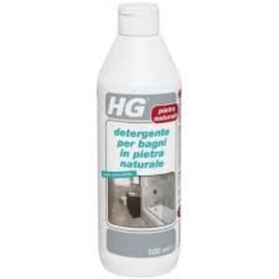 HG - Detergente per bagni in pietra naturale - 500 ml - Pulitore HG - Detergente per bagni in pietra naturale - 500 ml - Pulitore