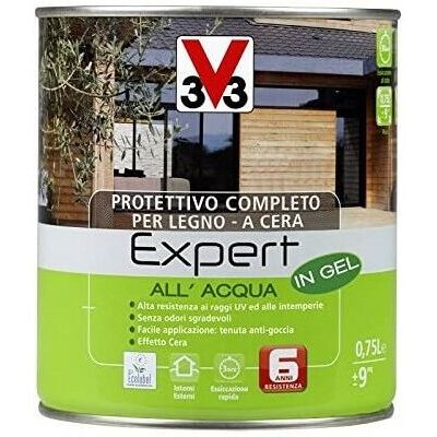 V33 - Protettivo Ad Acqua Lt 2,50 Expert Noce Antico V33 - Protettivo Ad Acqua Lt 2,50 Expert Noce Antico