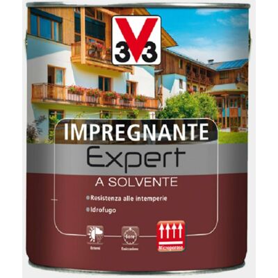 V33 Impregnante Expert Solvente 2,5 Noce Douglas Per Proteggere E Valorizzare Il Legno Esterno V33 Impregnante Expert Solvente 2,5 Noce Douglas Per Proteggere E Valorizzare Il Legno Esterno