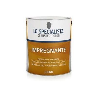 MAX MEYER - Impregnante legno 0,75 L Noce chiaro - Acqua - Protezione legno MAX MEYER - Impregnante legno 0,75 L Noce chiaro - Acqua - Protezione legno