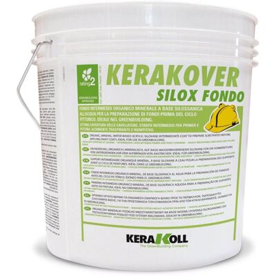 Kerakover Eco Silox Fondo - Bianco - Vernice per pareti interne/esterne Kerakover Eco Silox Fondo - Bianco - Vernice per pareti interne/esterne