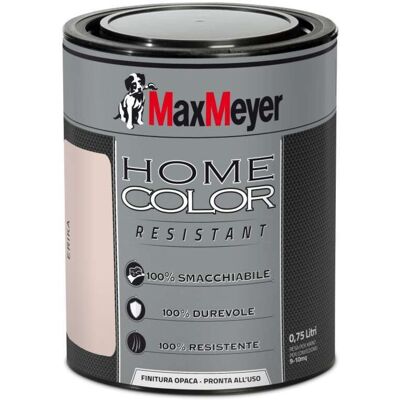 MAX MEYER Maxmeyer- Pittura Murale Decorativa Homecolor Resistant 0,75 Lt Erika MAX MEYER Maxmeyer- Pittura Murale Decorativa Homecolor Resistant 0,75 Lt Erika