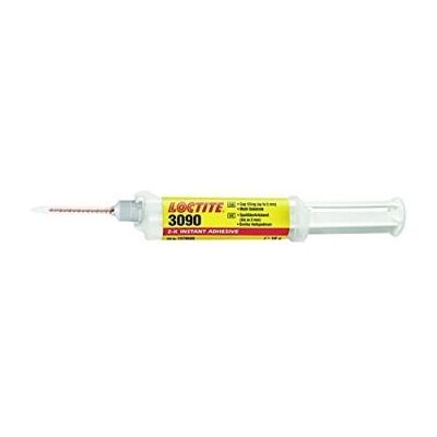 Colla cianoacrilato bi-componente Loctite 3090 - Siringa 10g - Trasparente - Riparazione Colla cianoacrilato bi-componente Loctite 3090 - Siringa 10g - Trasparente - Riparazione