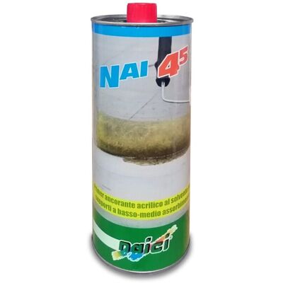 NAICI Nai 45 Primer Fondo Ancorante In Base Solvente Riconsolidante 1 Lt NAICI Nai 45 Primer Fondo Ancorante In Base Solvente Riconsolidante 1 Lt